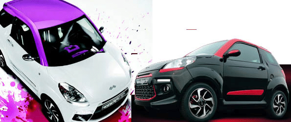 Ligier JS50 Pink & Ligier JS50 Diablo