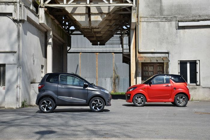 Aixam City Sensation et Ligier JS50 2017