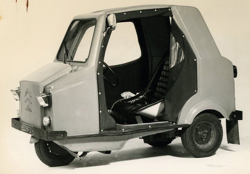 ancienne voiture électrique Cedre