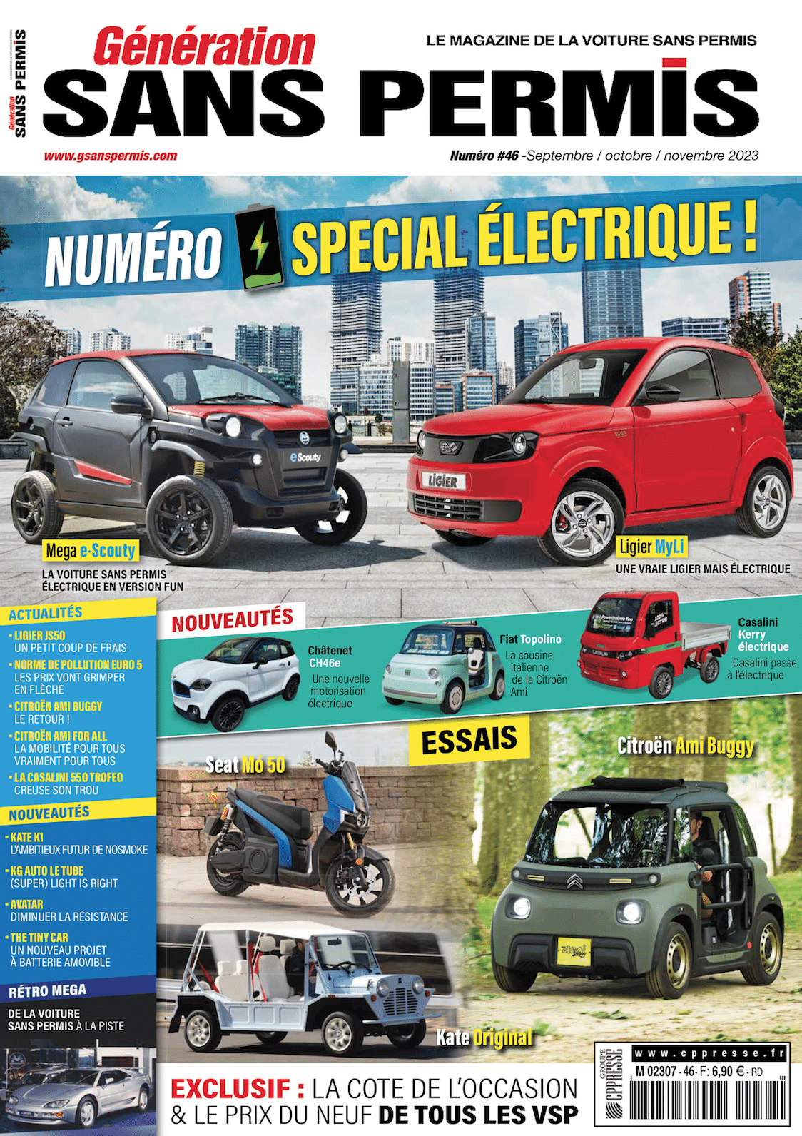 couverture Génération Sans Permis Magazine