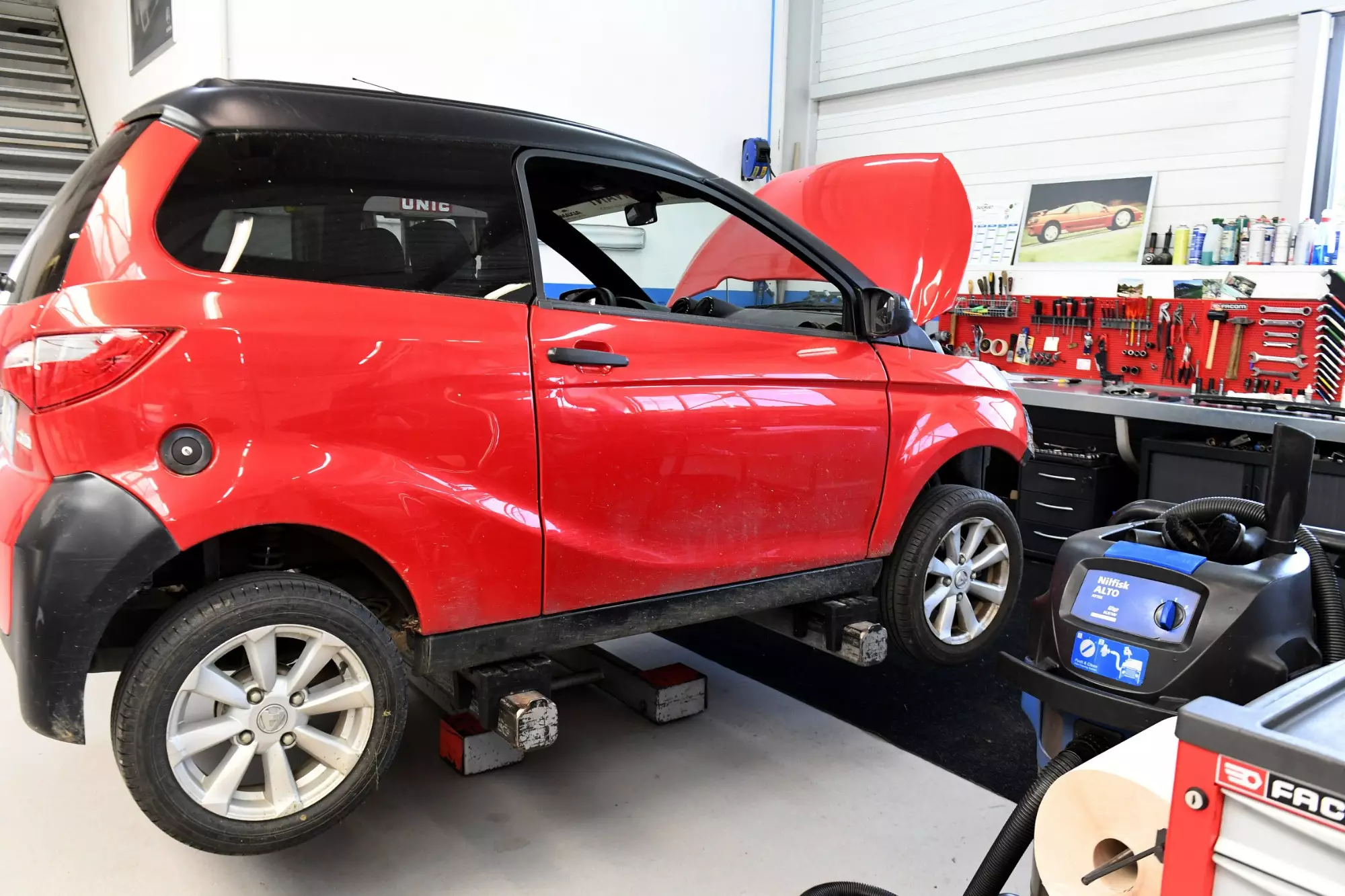 Voitures sans permis contrôle technique