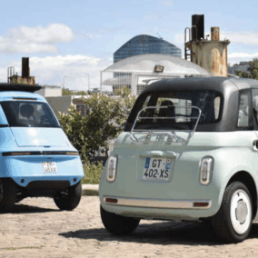 Fiat Topolino et Microlino Lite
