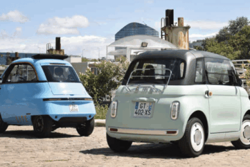 Fiat Topolino et Microlino Lite