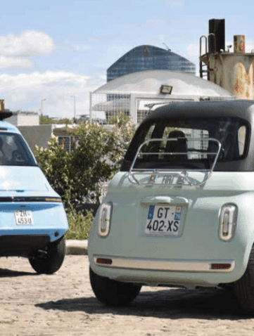 Fiat Topolino et Microlino Lite