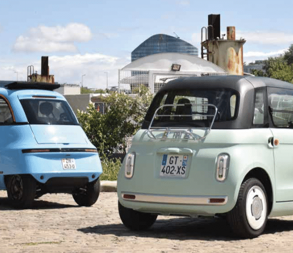 Fiat Topolino et Microlino Lite