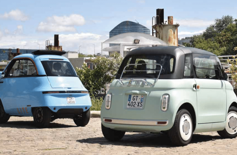 Fiat Topolino et Microlino Lite