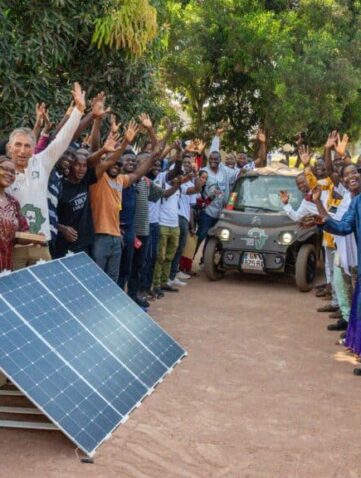 Citroen Ami en Guinée