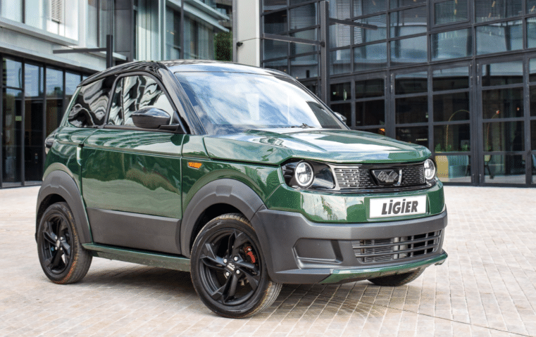 Ligier voiture sans permis, bonus écologique