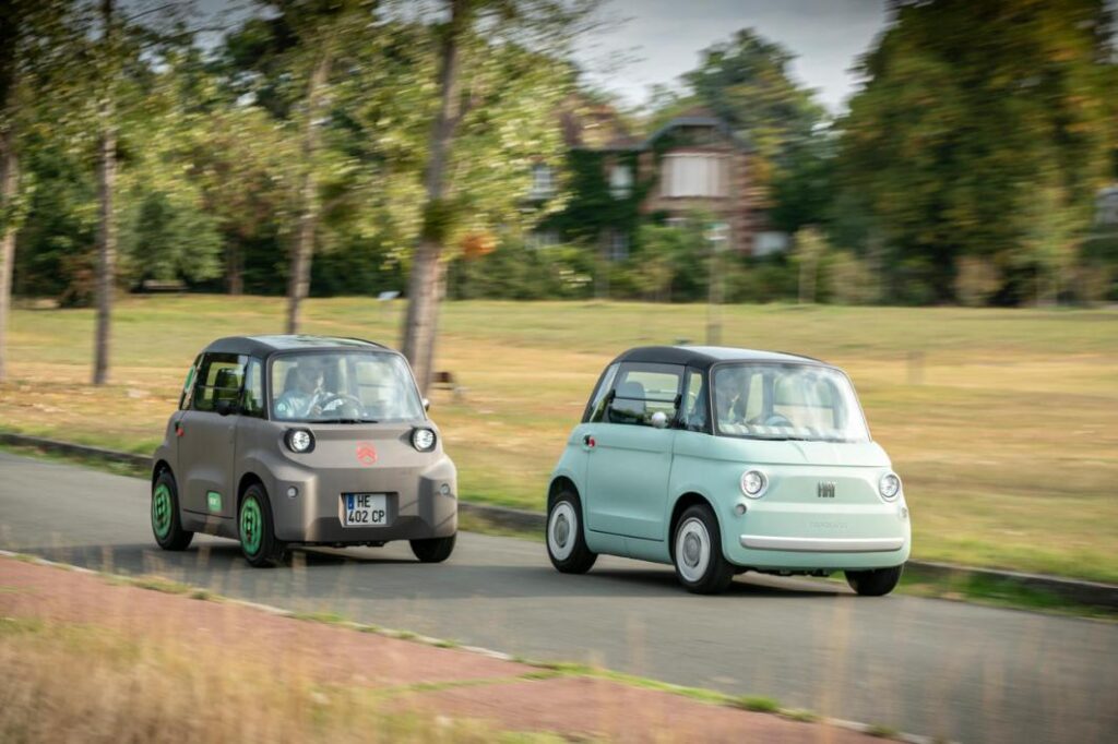 Fiat Topolino vs Citroën AMI